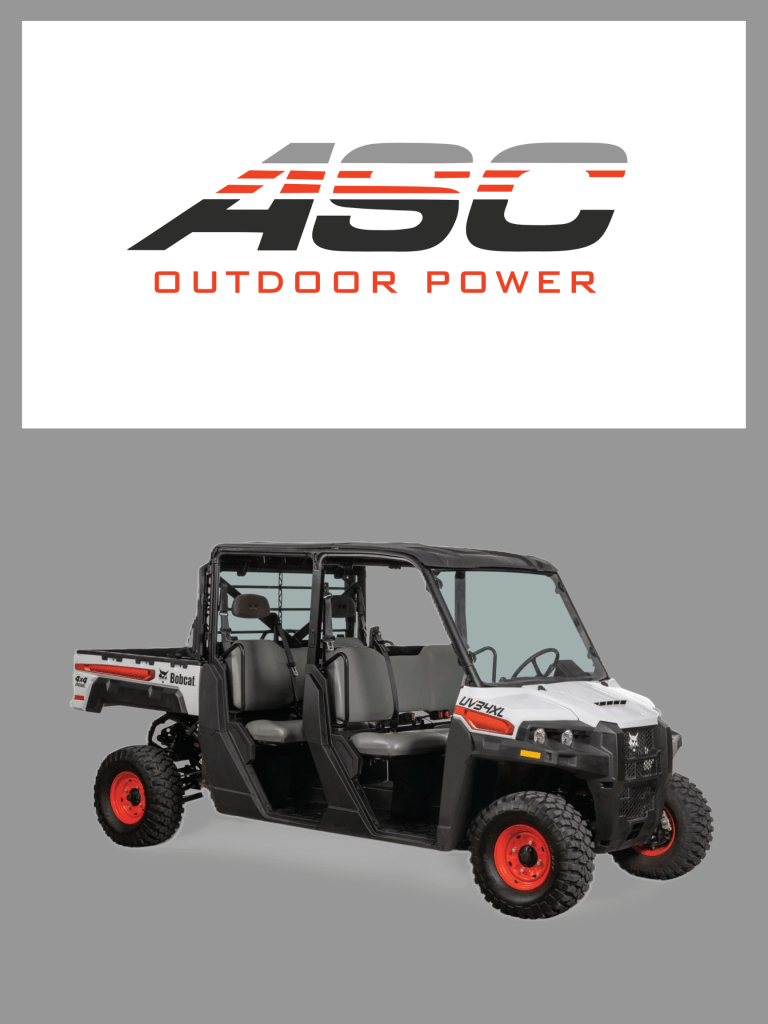 Bobcat UV34 XL Diesel